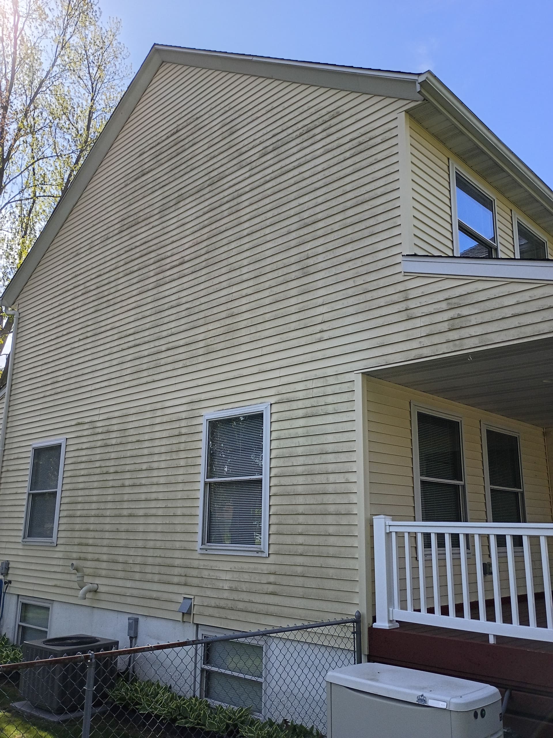 Gallery photos for Port Huron House Wash Clears Years of Algae and Rust: Image #2