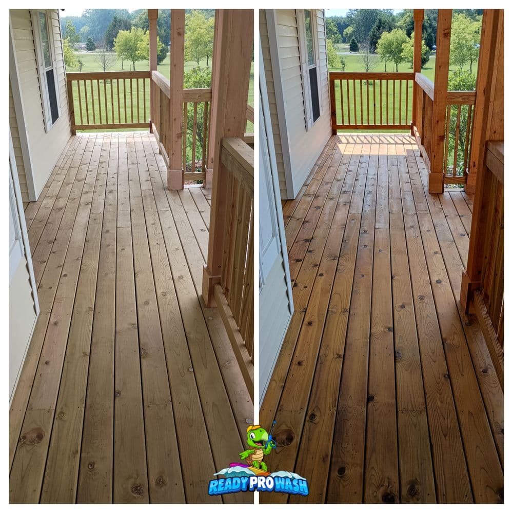 Deck and Fence Staining image